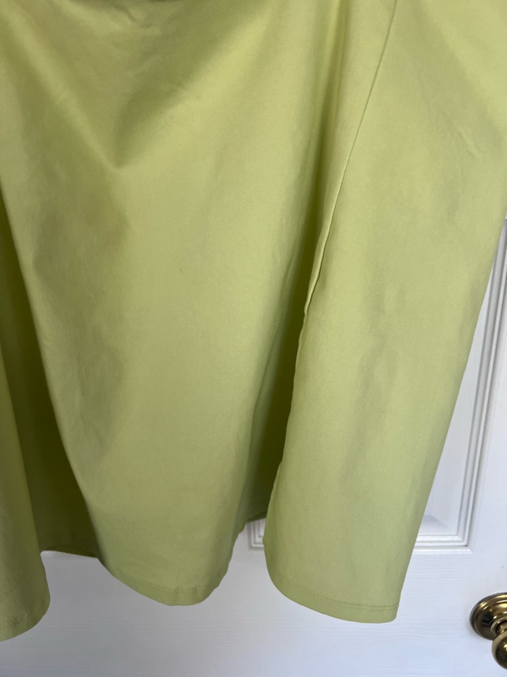 Women's High-Rise Bodycon Mini Skort - Wild Fable™ Yellow -Greene tint 3X NWT - Picture 3 of 6